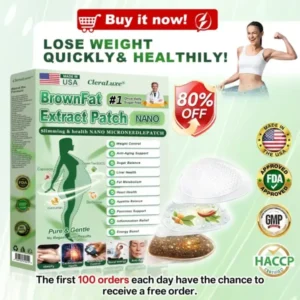 𝐂𝐥𝐞𝐫𝐚𝐋𝐮𝐱𝐞® BrownFat Extract Nano Microneedle Patch