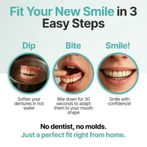 KLENIMORE™ Custom-Fit Fully Functional Dentures for a More Confident Smile!