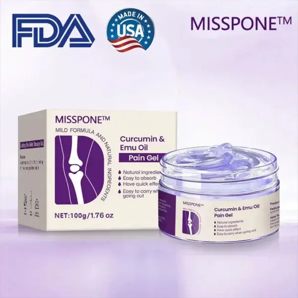 Misspone™ Curcumin & Emu Oil Pain Gel